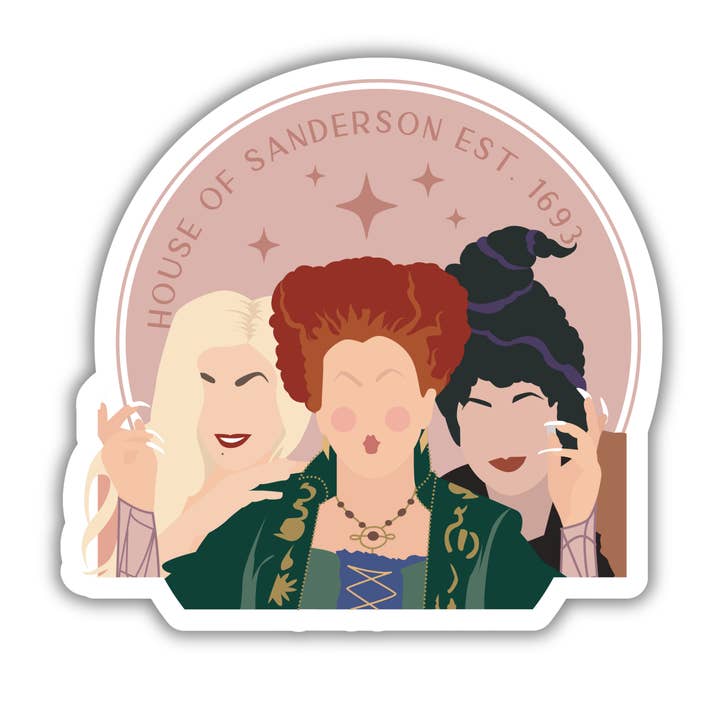 Adesivo Casa di Sanderson per la vendita all'ingrosso da parte di 256 Craft Co