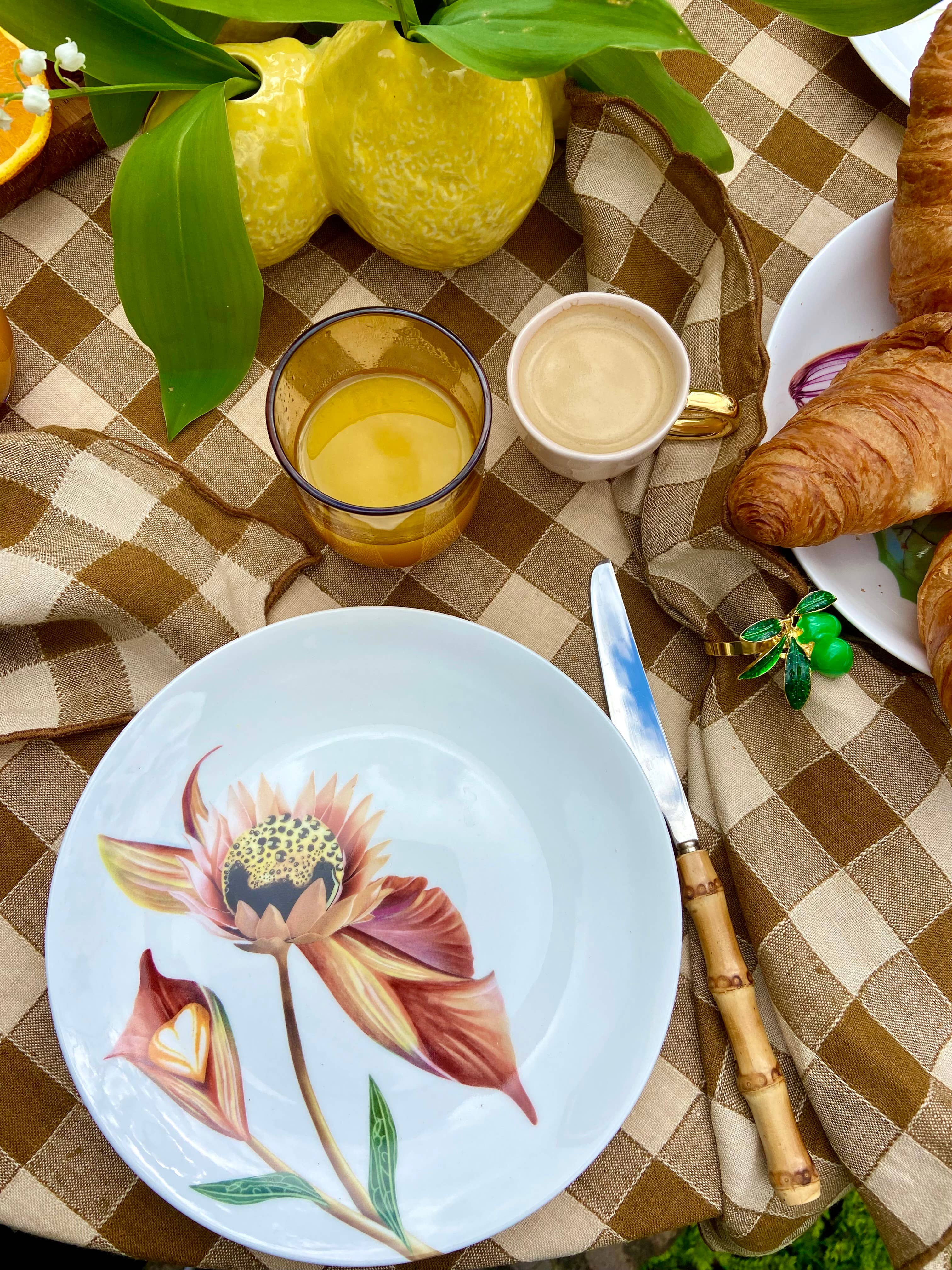 Bordy's - Wholesale Dinner Plate - Botanical Wonders - Set of 4 Breakfast Plates10