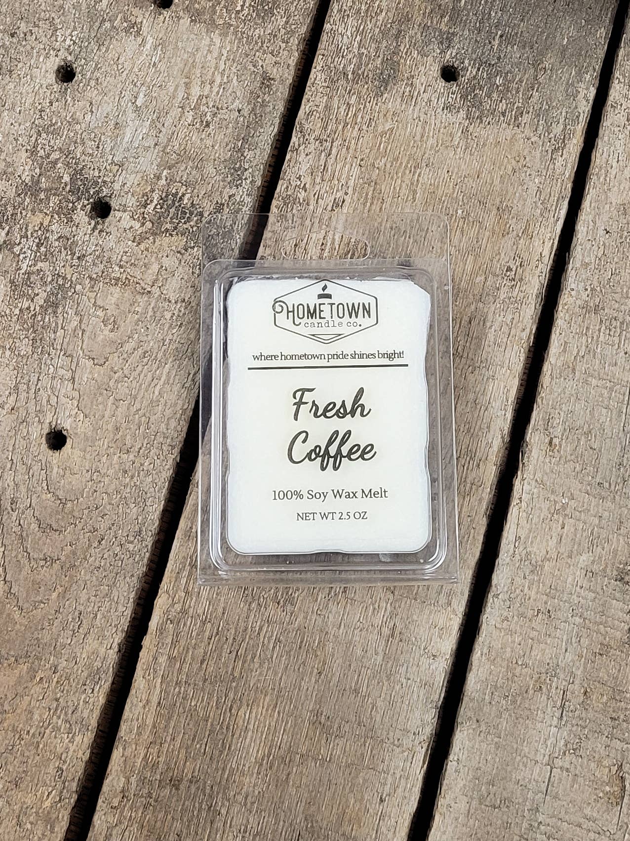 Hometown Candle Co. - Vente Fondants - Cire de café fraîche fondre4
