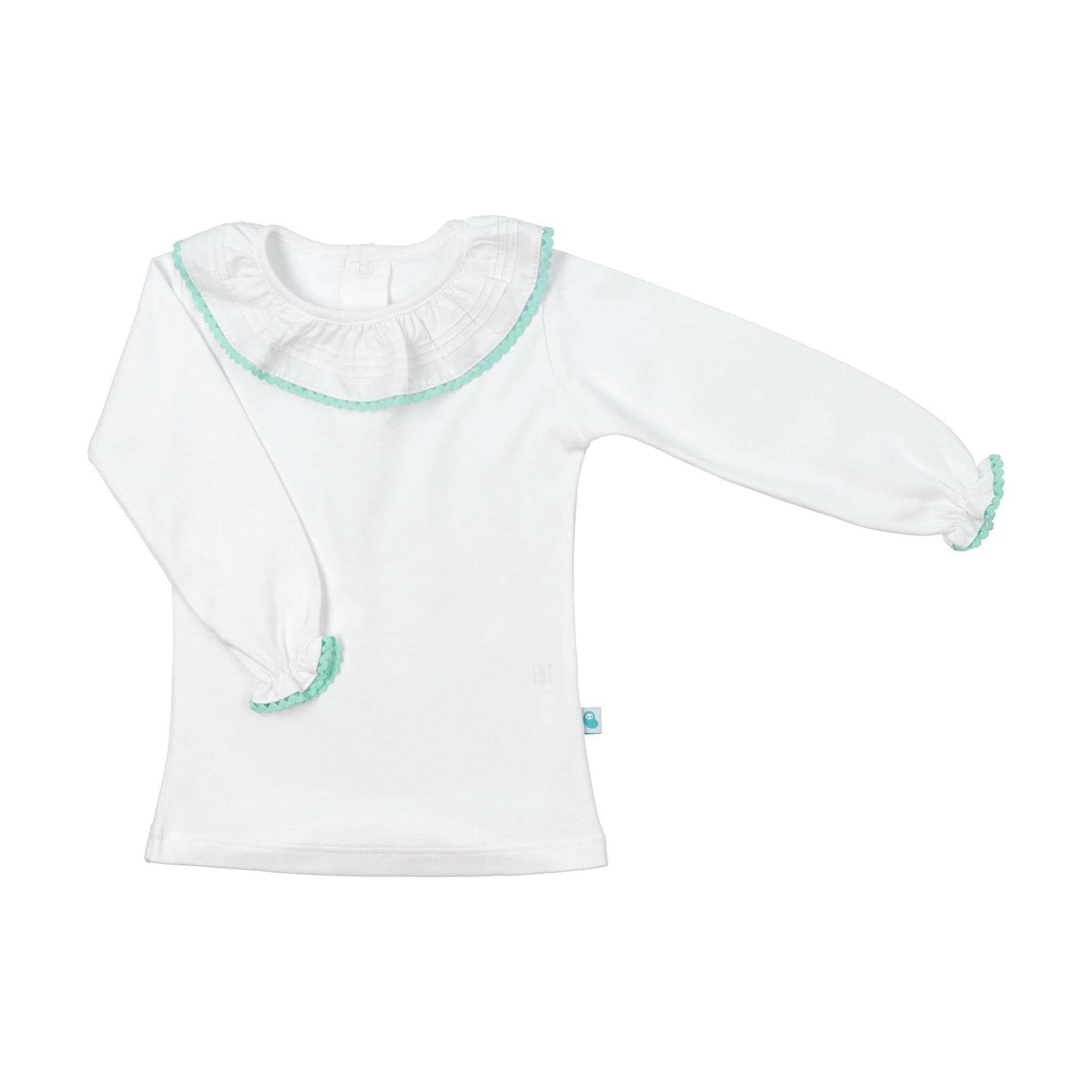 Bean Baby Clothes - Wholesale T-Shirt - Kids - Baby Cotton Shirt with Greek Lace Collar6