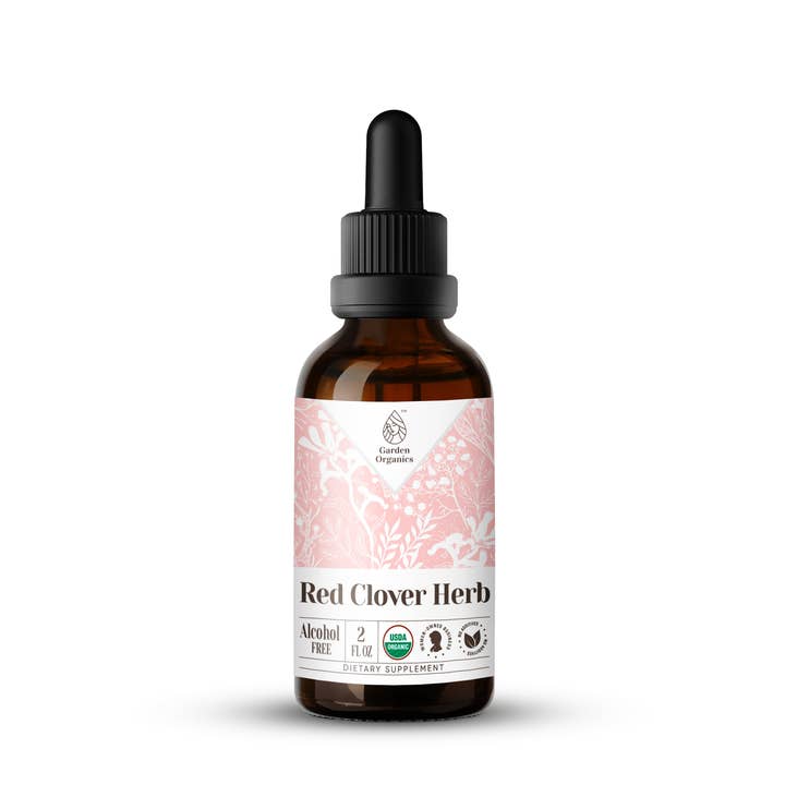 Garden Organics - Wholesale Tincture - Red Clover Herb Tincture