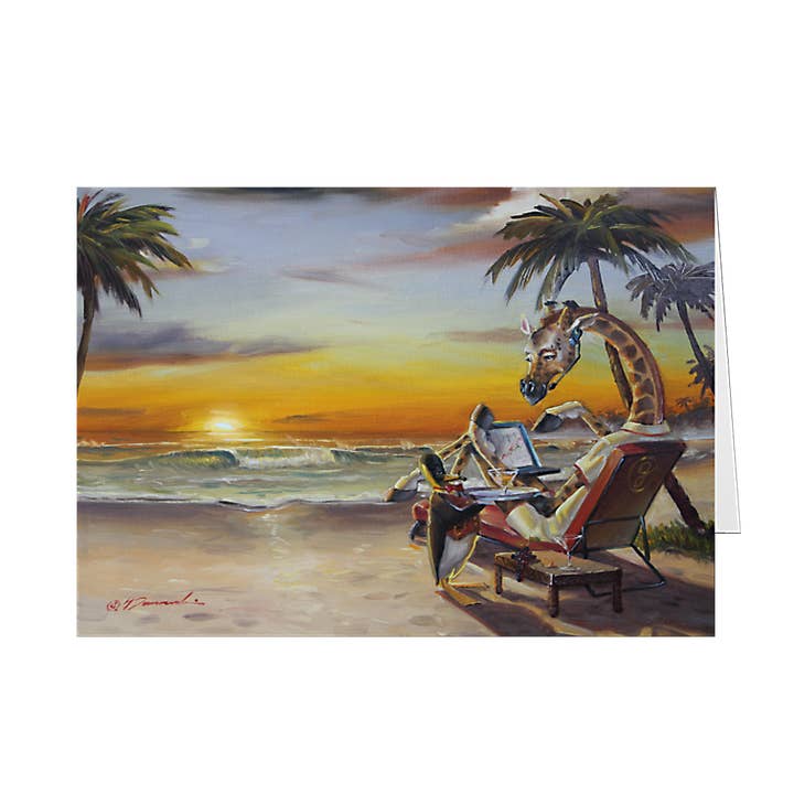 Greetings-Overtime for wholesale by Tarnowski Art Company