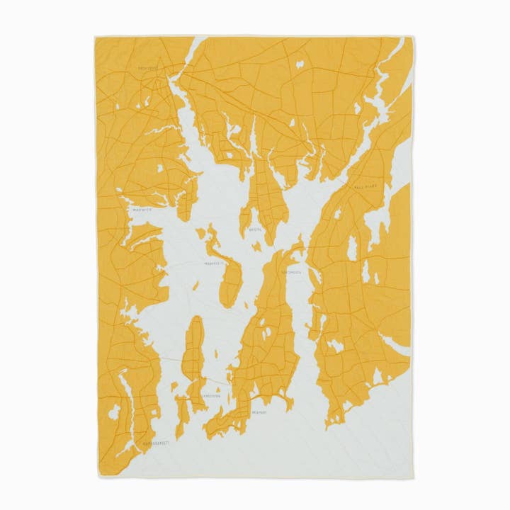 Narragansett Bay Quilt for wholesale by Haptic Lab