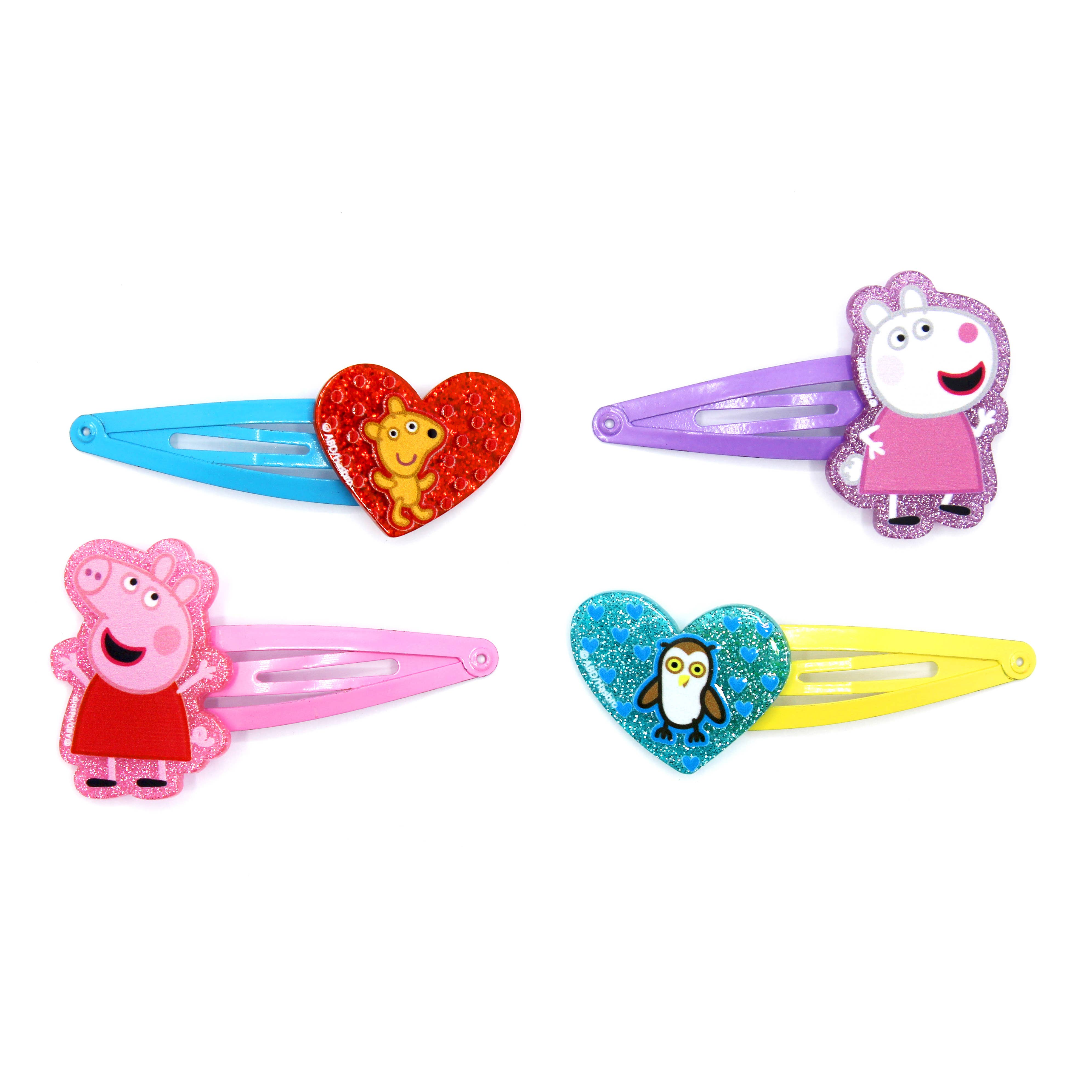 Joy Toy - Vente Calendriers de l'avent - Calendrier de l'Avent Peppa Pig avec bijoux et accessoires pour cheveux4