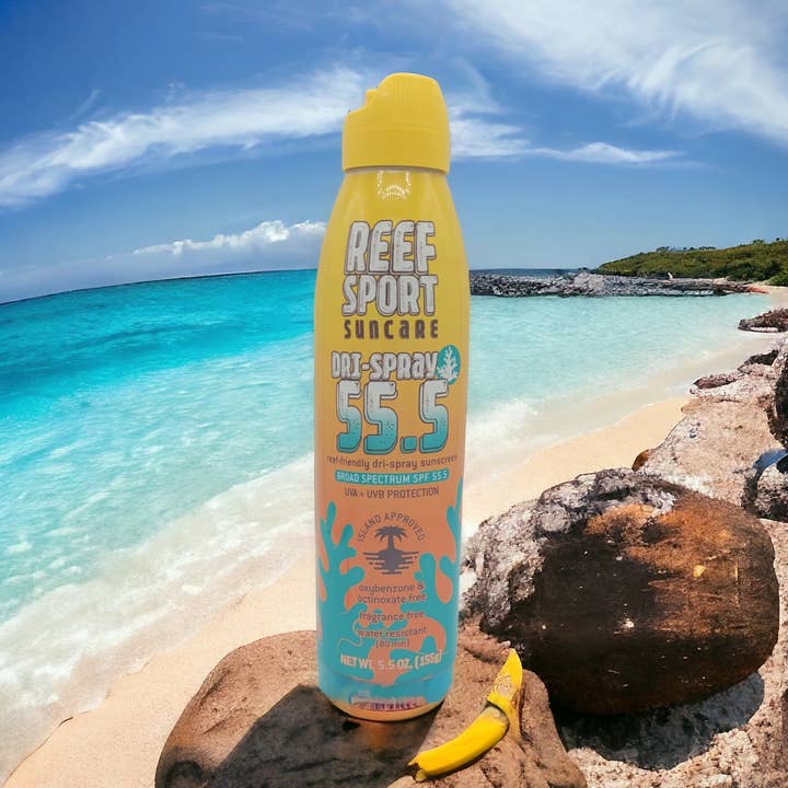 Reef Sport Suncare - Wholesale Sunscreen - REEF DRI-SPRAY SPF 55.5 - 6oz0