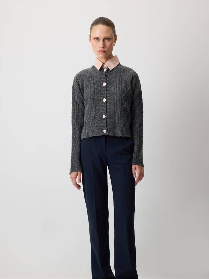 Gestrickte Strickjacke für den Großhandel von Touché Privé EU