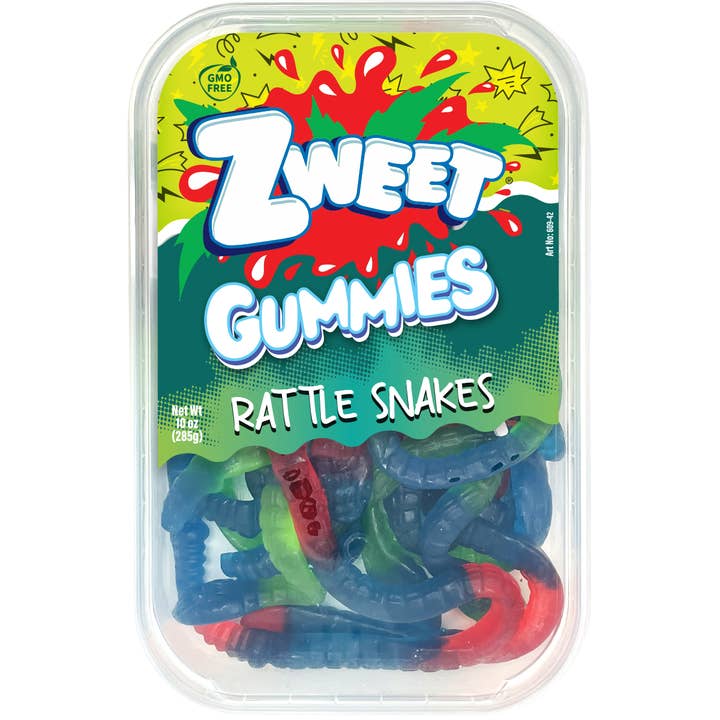 Gummy Rattle Snakes | Zweet | 10 oz and other Purchase Wholesale snake food. Free Returns & Net 60 Terms on Faire trending on Faire.