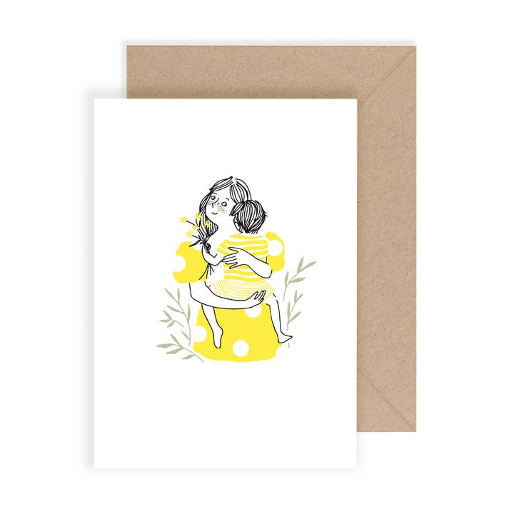 Karte Pretty Mum Hug Boy für den Großhandel von MY LOVELY THING