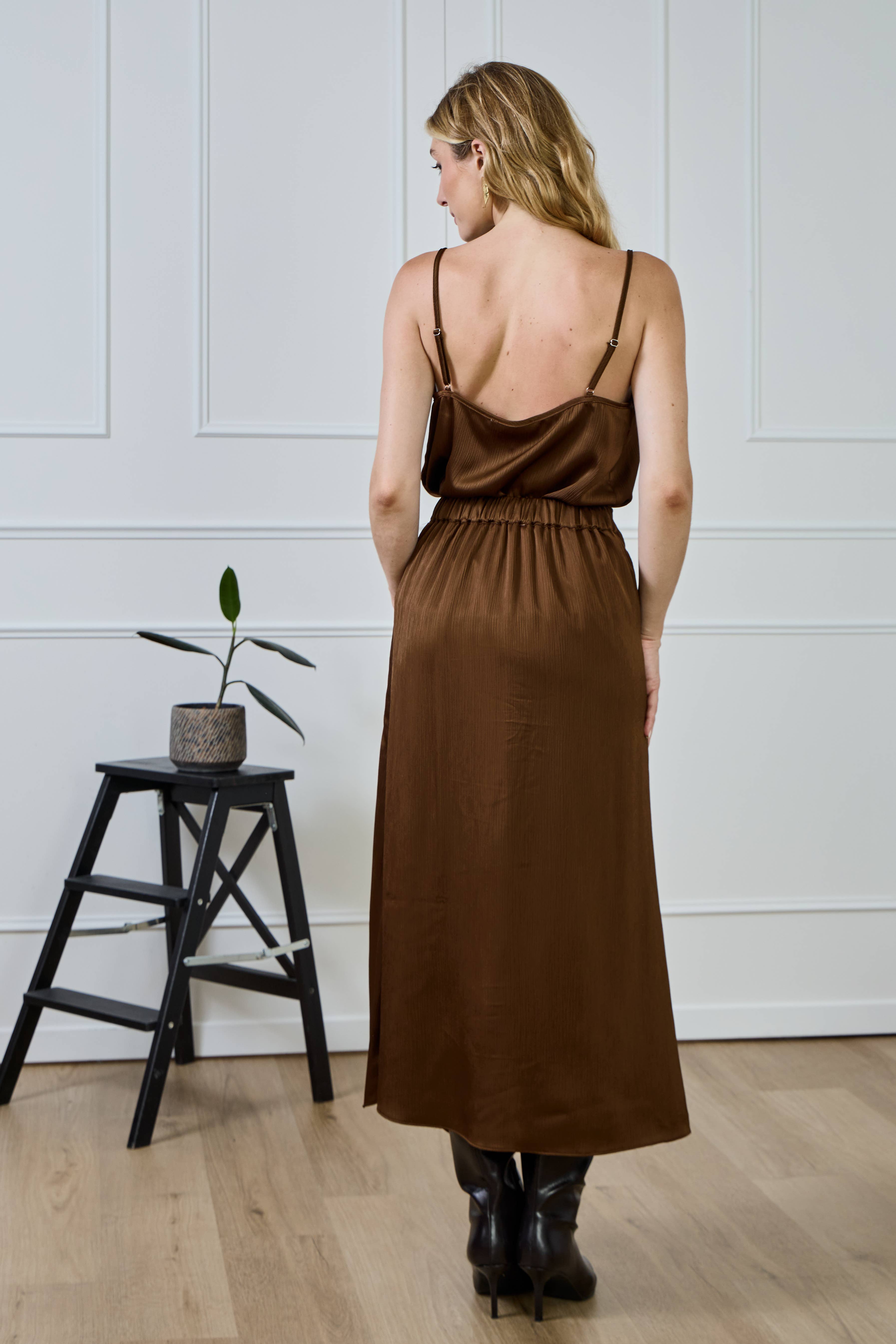 LULUMARY - Vendita all'ingrosso Gonna - Donna - Gonna lunga fluida SK86320