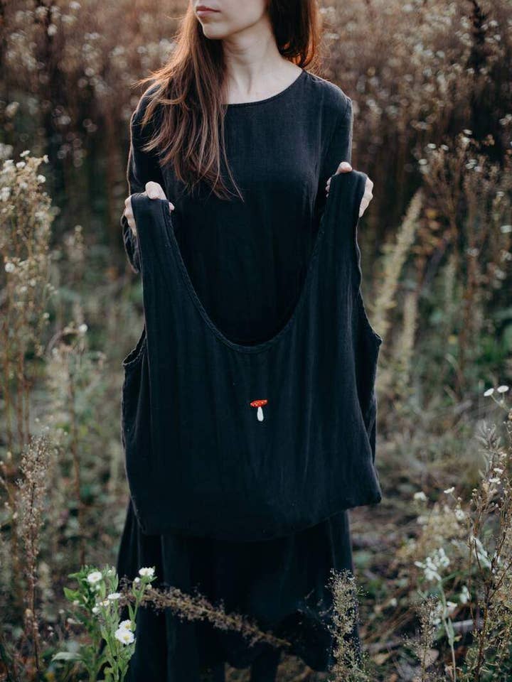 Tote Bag Ferskner (MAAM) for engroshandel hos La Petite Alice