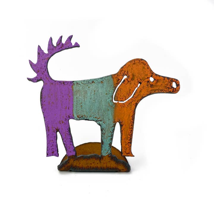 Whimsies - Venta al por mayor Figura decorativa - Perro divertido de pie reciclar regalos ecológicos para mascotas USA eco1