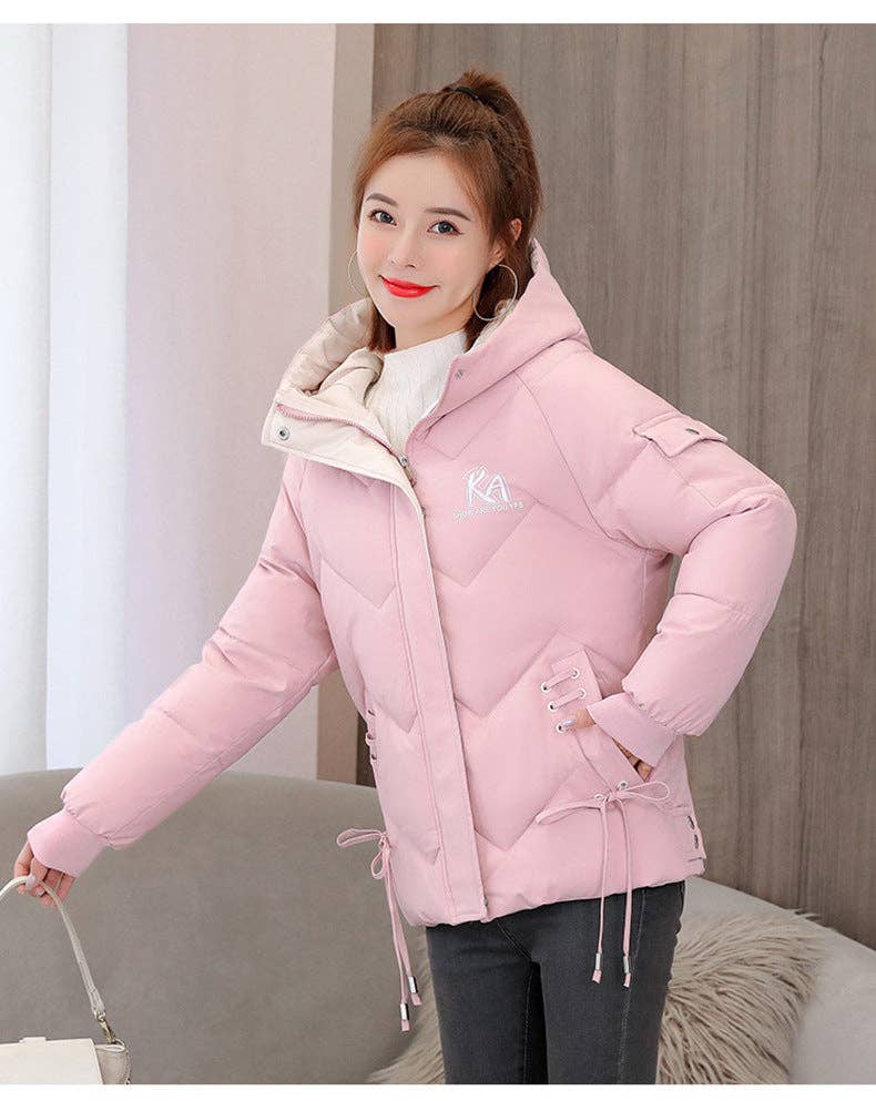 Marayn - Wholesale Puffer Jacket - Women's - Chic 2025 Winter Puffer Jacket Korean Style Warm Loose #236