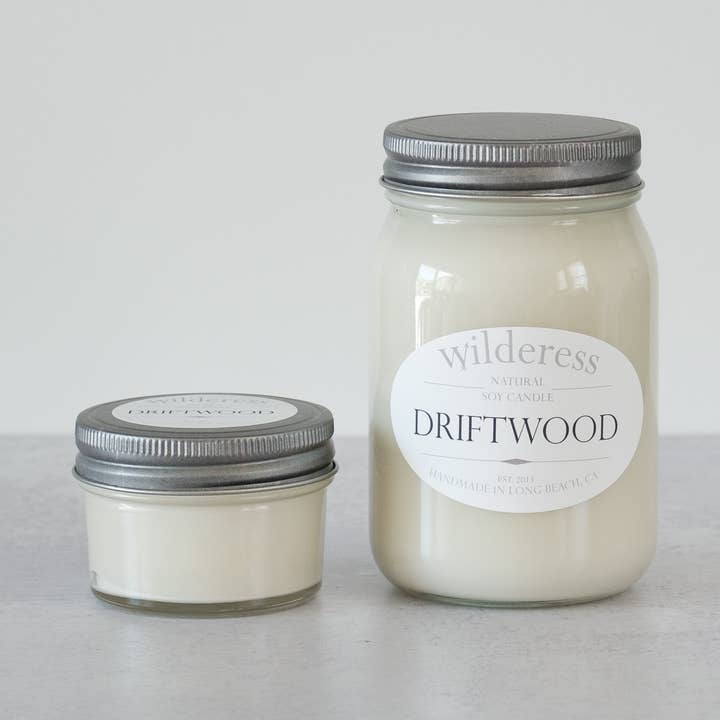 Vela de soja Driftwood para venta al por mayor de Wilderess