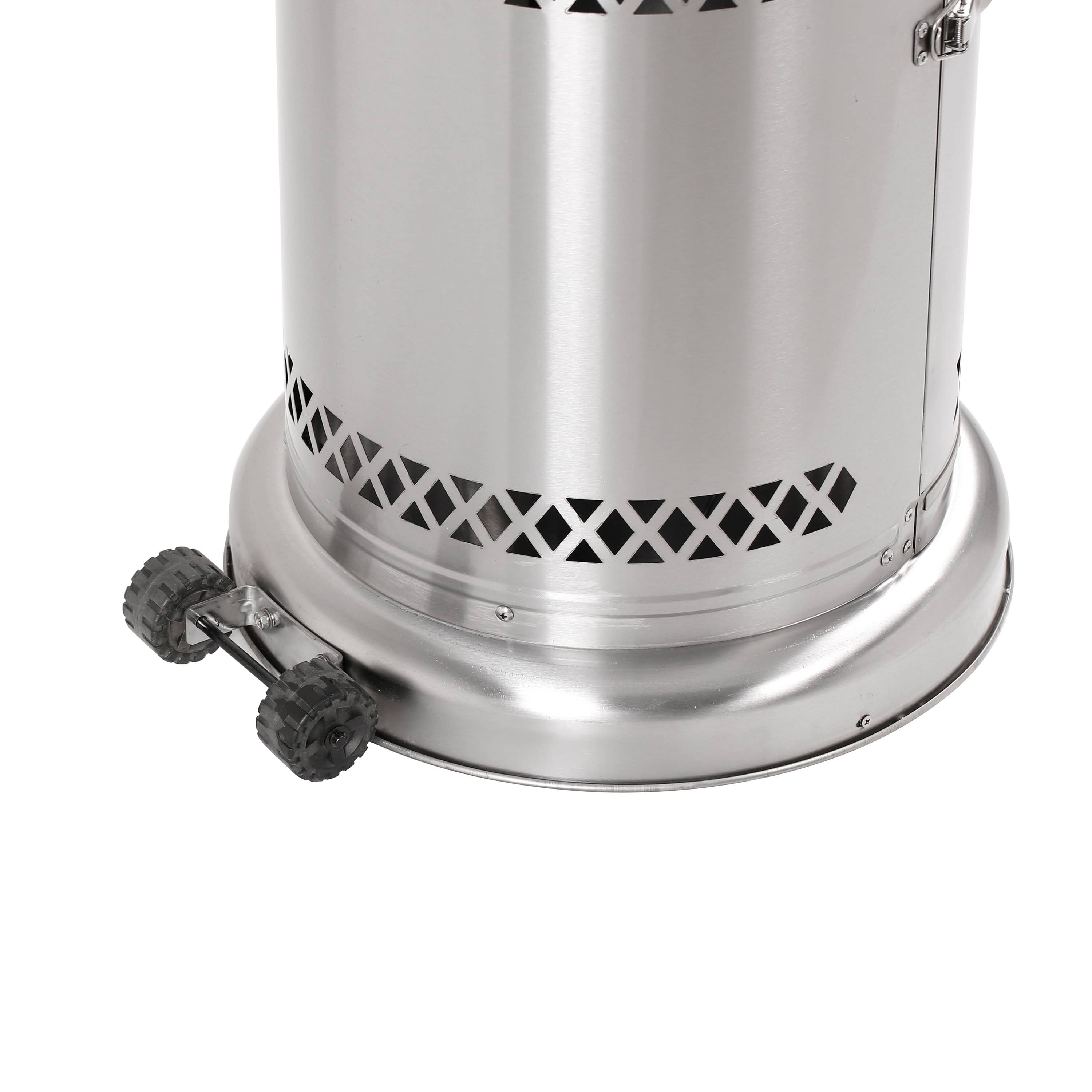 SHINERICH - Vendita all'ingrosso Lampada riscaldante da esterno - Riscaldatore a gas per patio Heatmaxx da 48.000 BTU in acciaio inossidabile11