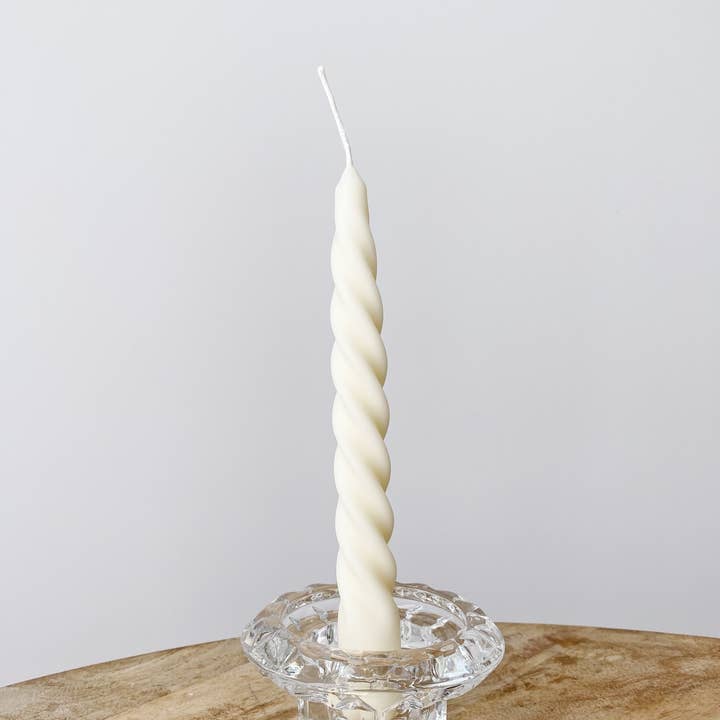 Par de velas con espiral retorcido para venta al por mayor de The Ome Store