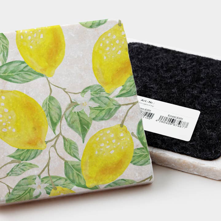 Gespänsterwald - Wholesale Coasters - Marble Coaster "Lemons"2