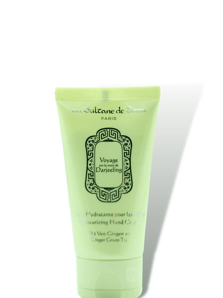 Moisturizing Hand Cream - Ginger Green Tea Journey To The Route Of Darjeeling for wholesale by La sultane de Saba