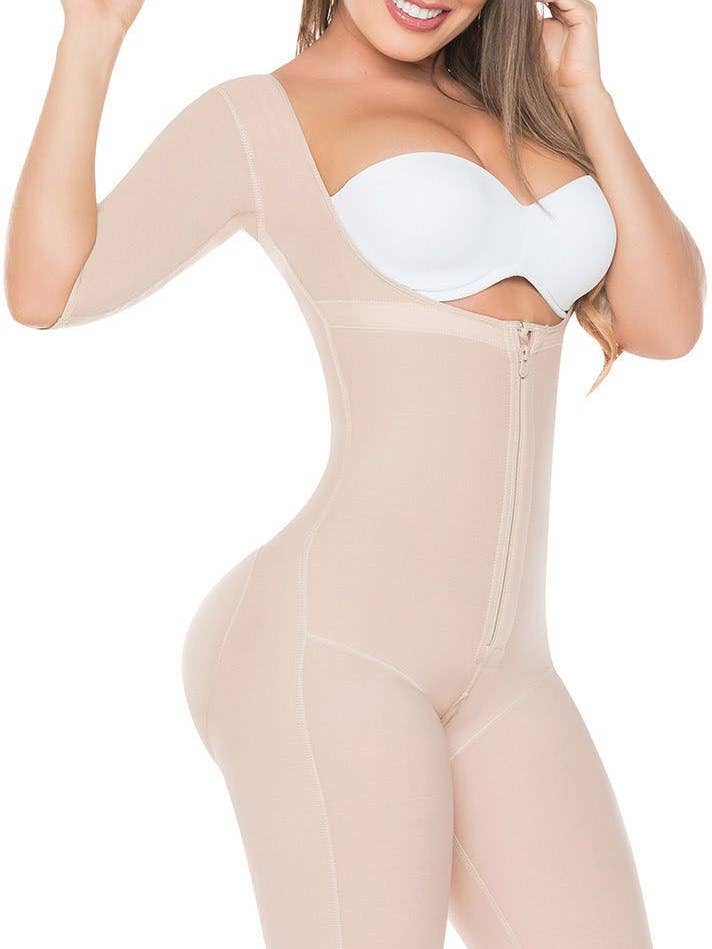 Fajas Salome 0525 | Ganzkörperformender Bodysuit nach der Operation für den Großhandel von Lingerie Mart