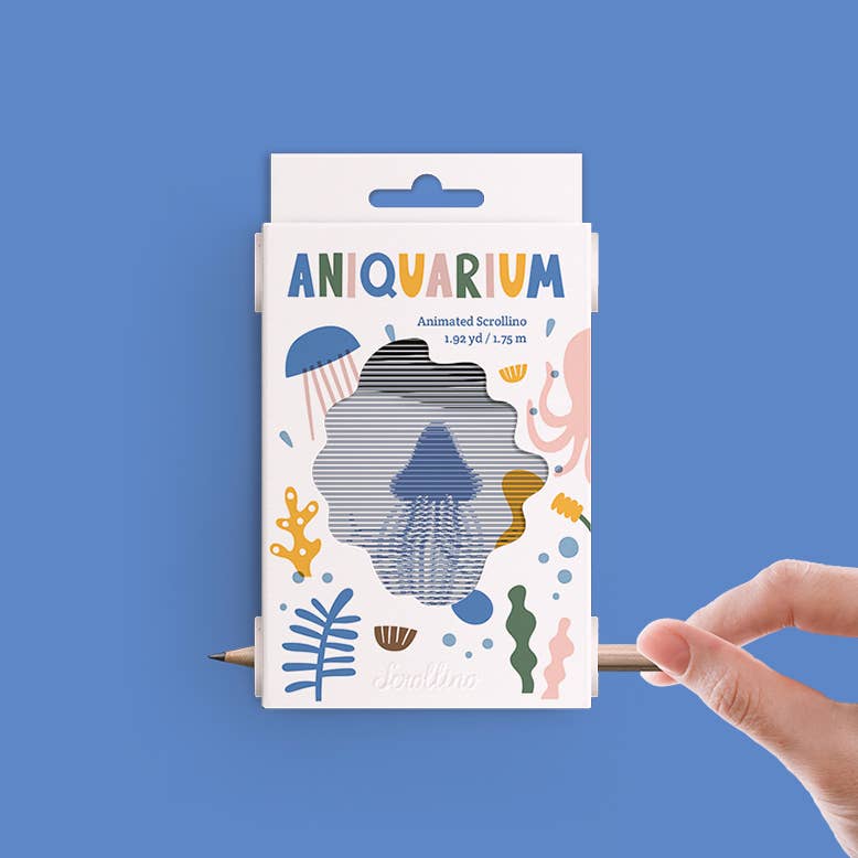 Scrollino - Wholesale Coloring & Activity Book - Kids & Baby - Animated Picture Book - Scrollino Aniquarium4