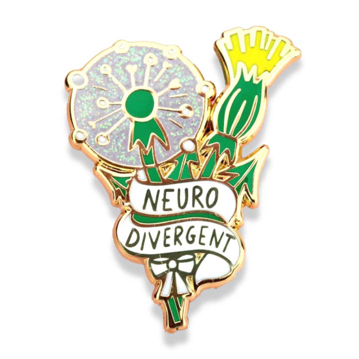 Jubly-Umph - Wholesale Lapel pin/button - Neuro-divergent Lapel Pin