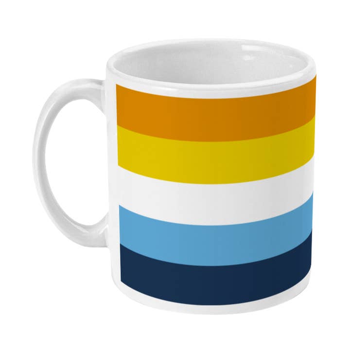 Aroace Pride Flag Coffee Mug for wholesale by Rainbow & Co