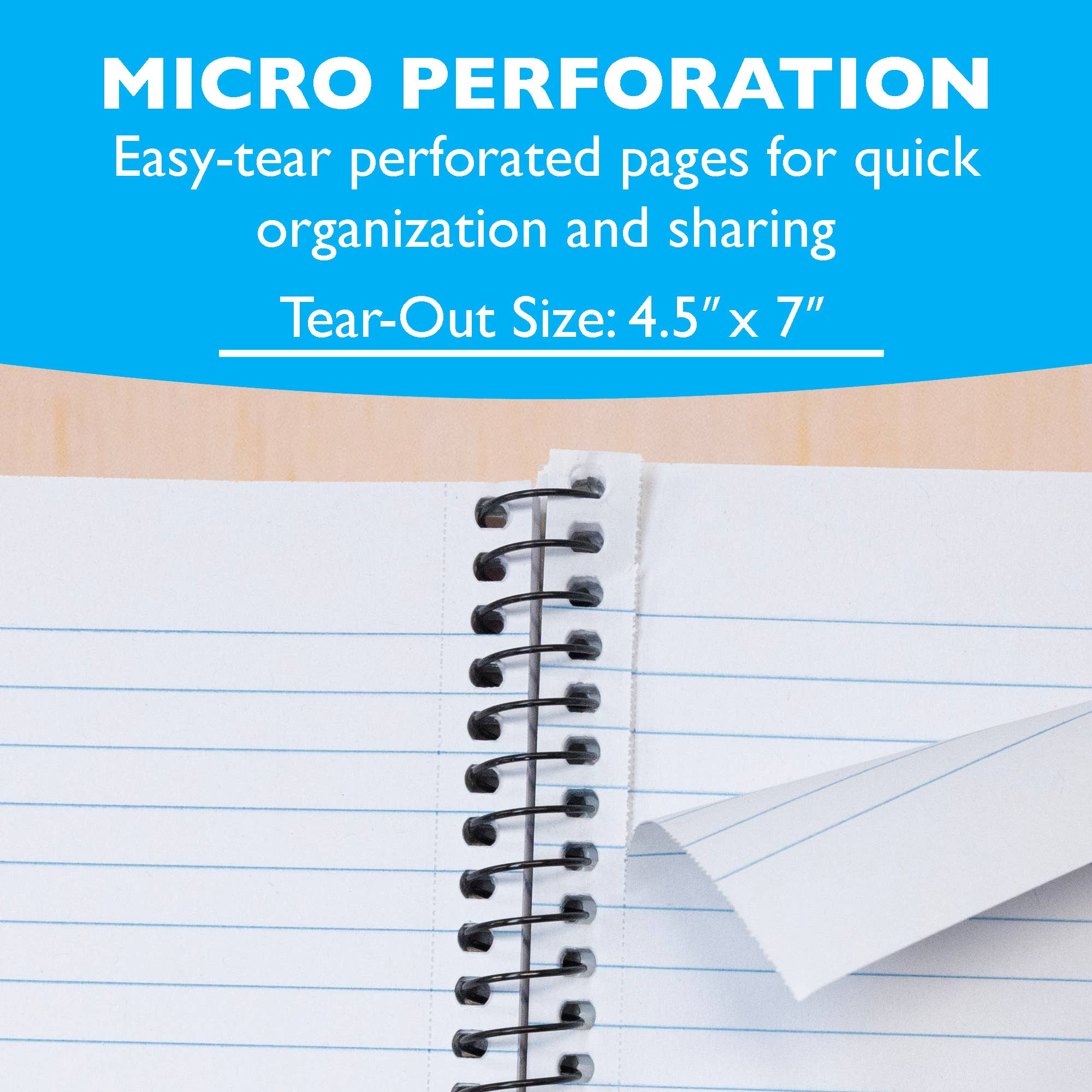 BAZIC Products - Vente Cahiers - Cahier à spirale personnel/Assignment 5 « X 7" 120 Ct.2