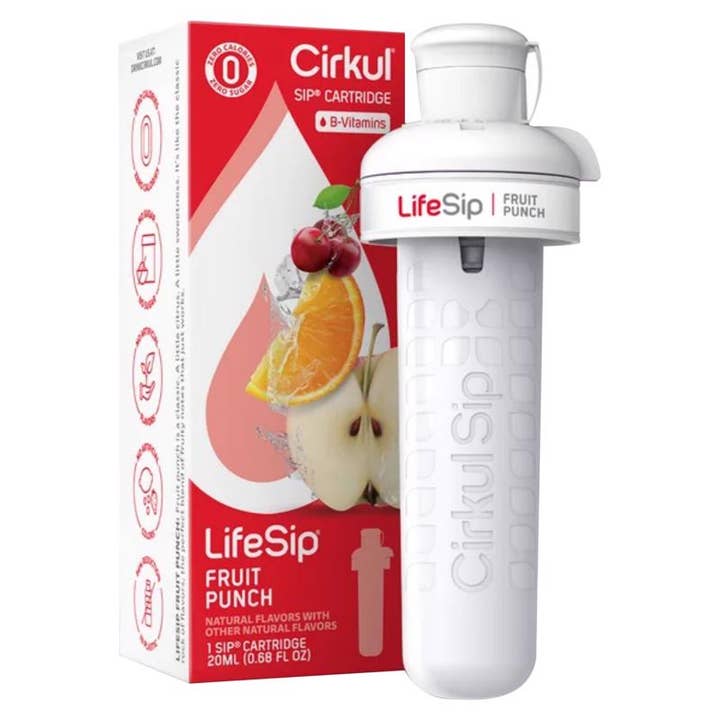 Everyday Supply Co - Wholesale Flavored/Infused Water (Non-Carbonated) - Cirkul LifeSip Fruit Punch Cartridge 0.68 fl. oz.