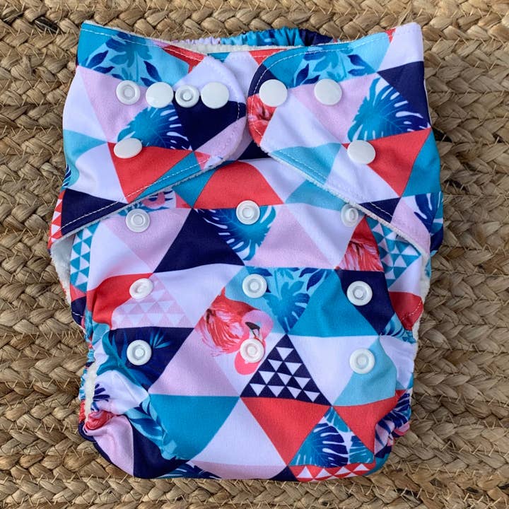 Bamboo Baby Bum - Wholesale Nappy (cloth) – Baby - Bamboo Cloth Nappy Flamingo2
