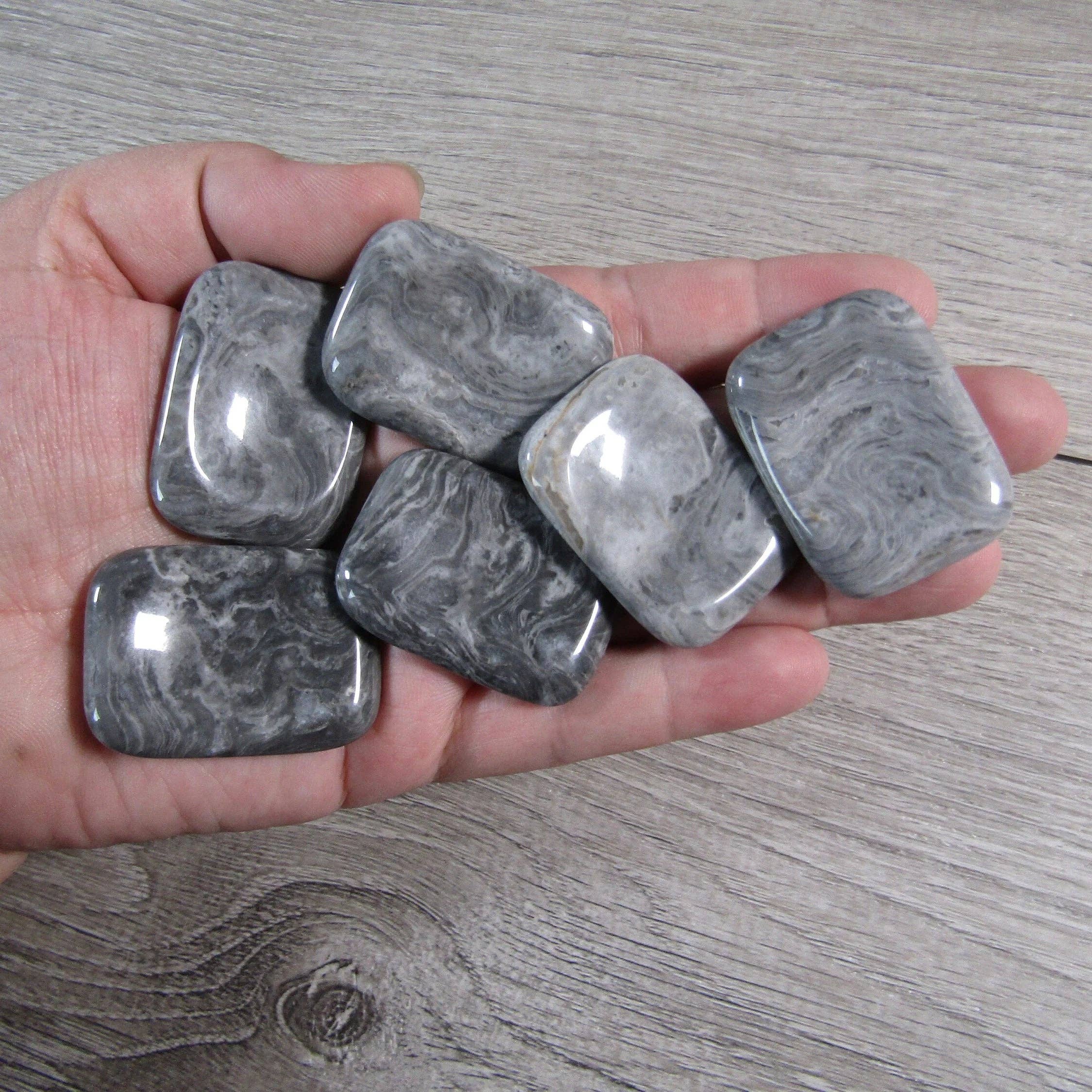 Keystone Crystals - Wholesale Spiritual Stone/Crystal - Gemstone Rectangle Worry Stones – Calming Crystals27