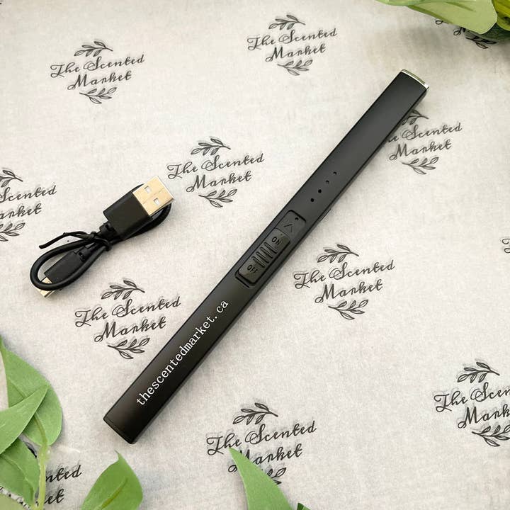 The Scented Market - Wholesale Lighter - LIGHTER - USB Rechargeable Black