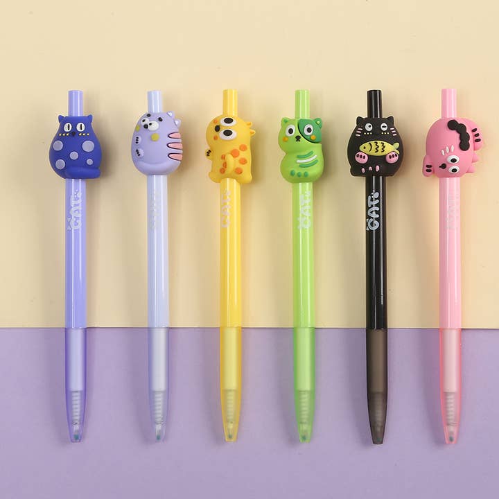 BCmini - Wholesale Pen - 22601 CATS RETRACTABLE GEL PEN-36