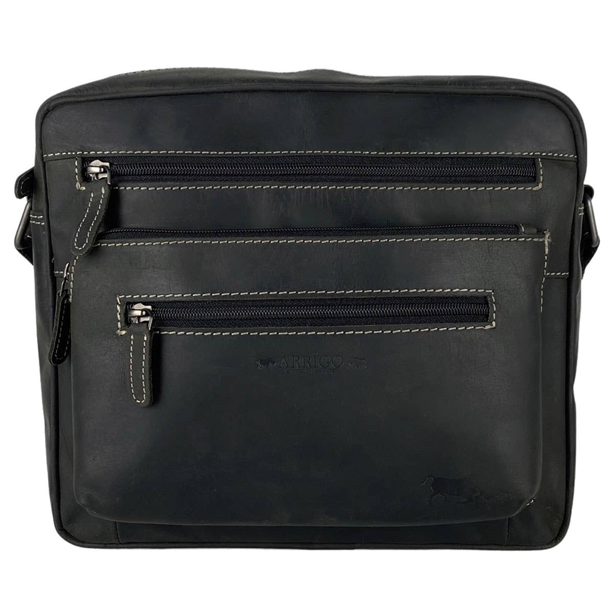 Arrigo – Großhandel Schultertasche – Unisex – Arrigo Unisex Schultertasche aus Büffelleder – 3 Farben21