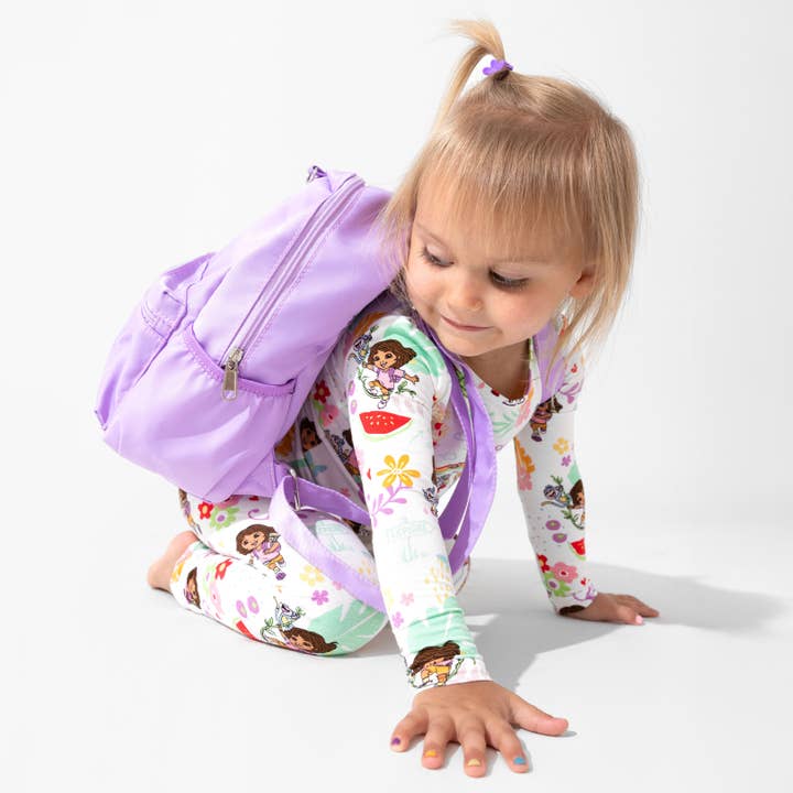 Bellabu Bear – Conjunto de pijama - Crianças por atacado – Dora: Sonhos Tropicais Pijamas de Criança em Bambu6