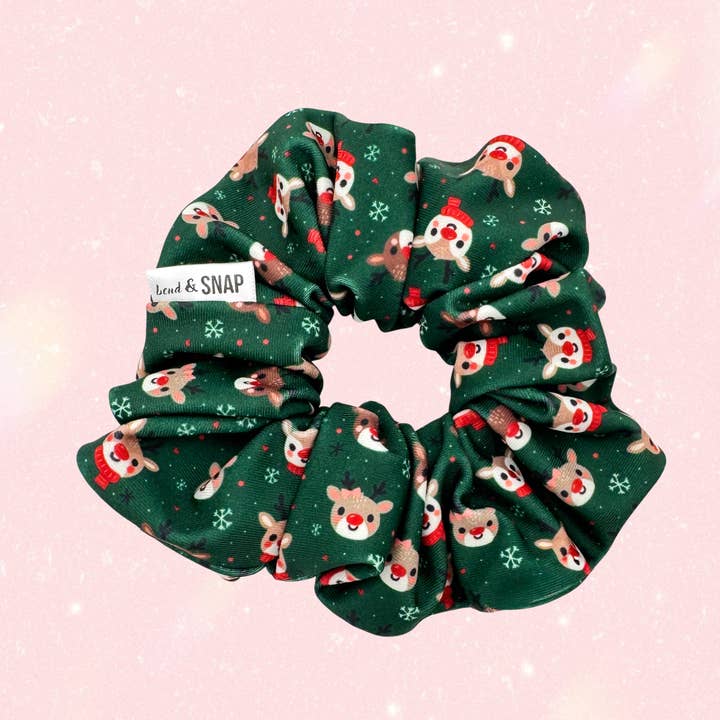 Deer on Green // Scrunchies and other Purchase Wholesale green scrunchies. Free Returns & Net 60 Terms on Faire trending on Faire.