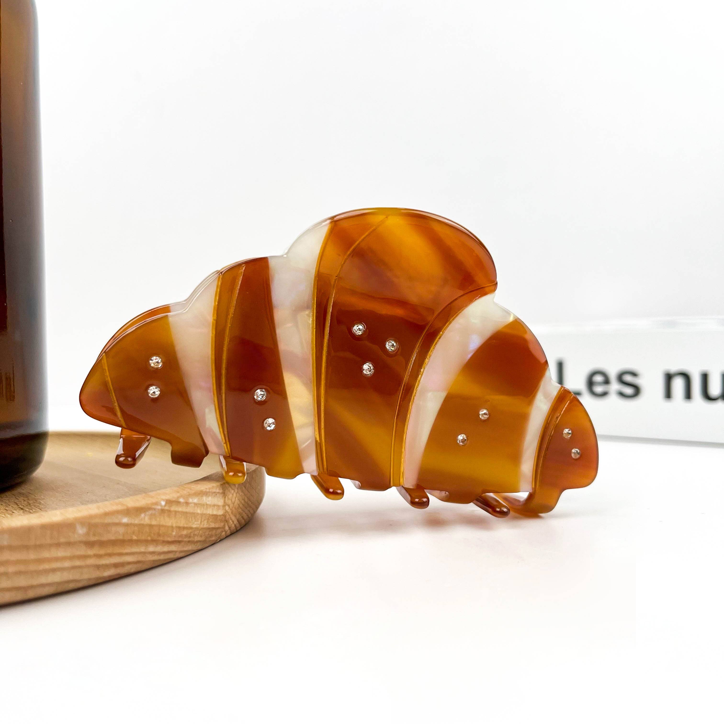 TheDivaSoap - Wholesale Hair Clip - Women's - New Croissant Hair Claw Clip, Bread-shaped Hair Clip1
