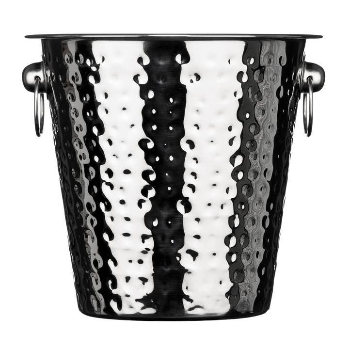 Hammered Effect Champagne/Wine Bucket for wholesale by Interiors by Premier