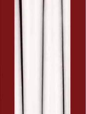 Taper Dinner Candles, Set of 4 - 10 Inch - White for wholesale by Eden Candles / David Oreck Candles