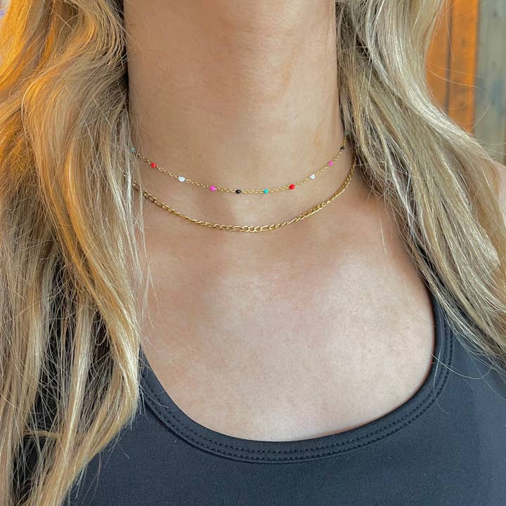 Nikki Smith Designs – wholesale Choker/collar – Felix Stainless Steel Chokers