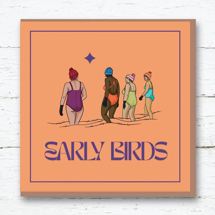 Greeting Card - Early Birds for wholesale by Salty Sisters