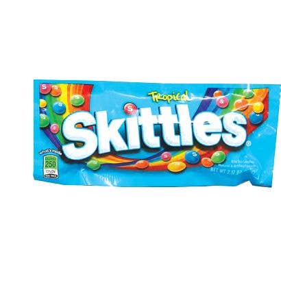 Grandpa Joe's Candy Shop - Wholesale Hard Candy - Skittles Candy Tropical Flavors, 36ct