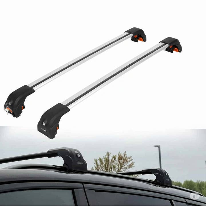 Heavy Duty Roof Rack Crossbars for Ford Transit Connect 2014-2023 w/ Flush Rails for wholesale by Erkul Auto USA
