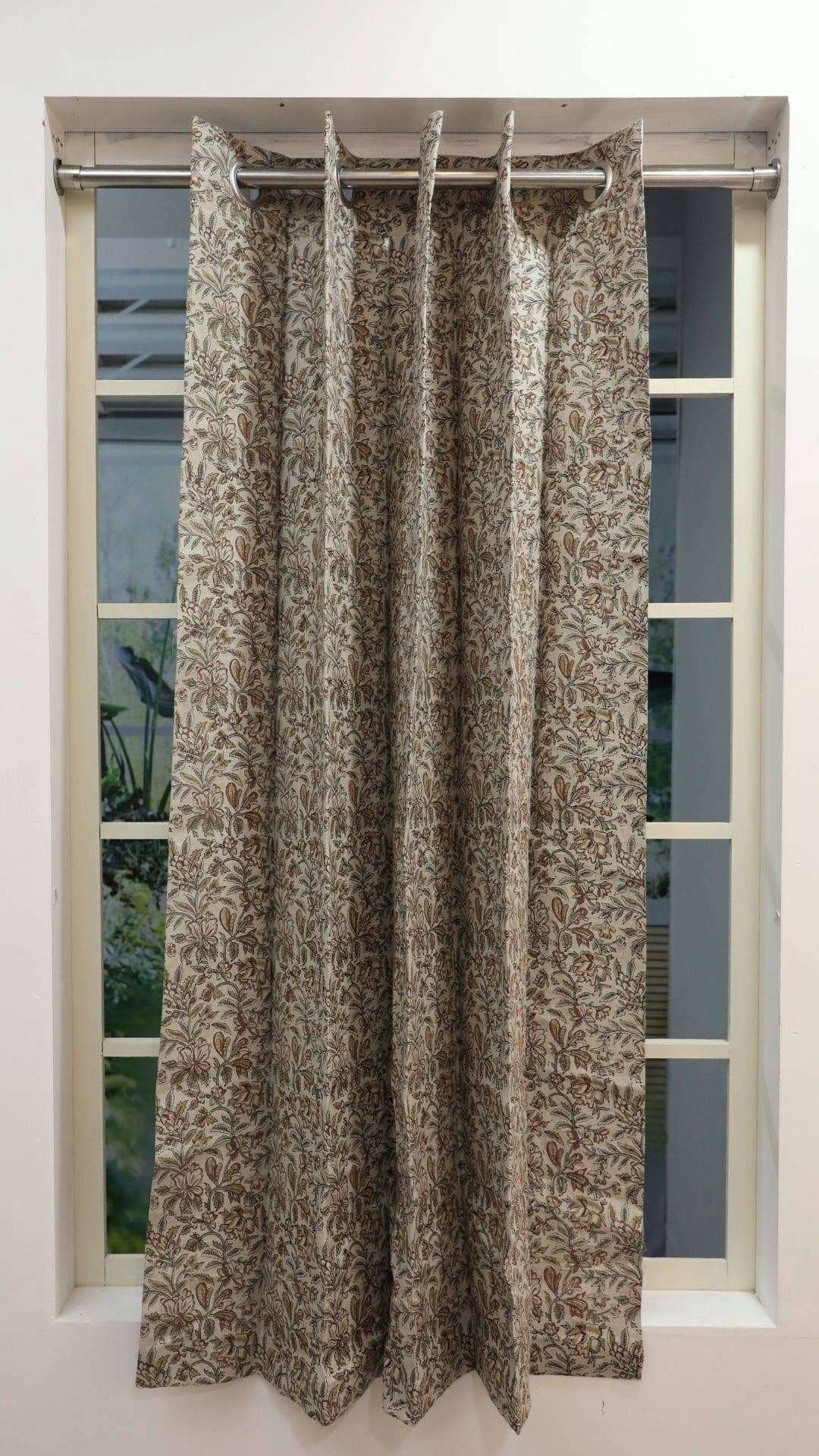 Fabdivine - Wholesale Curtain - Traditional Hand Block Printed Curtain: Qudrat1