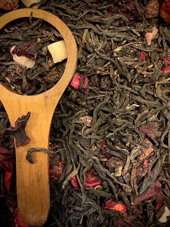 №33 Coconut Cherry Black Tea 50g (1,76oz) / 250g (8,82oz) for wholesale by SveTea