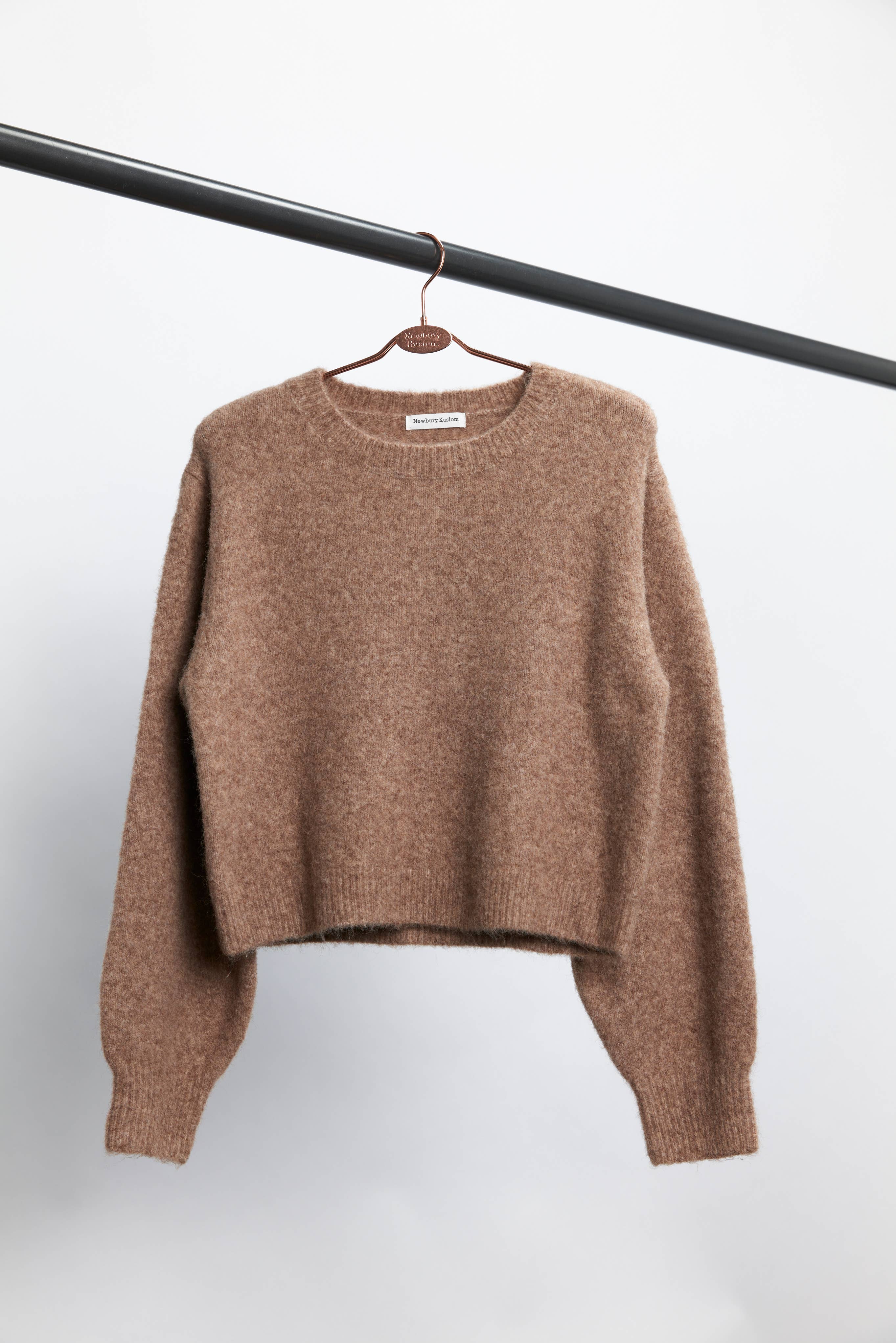 Newbury Kustom - Vente Pull en maille – femme - 11310-Pull en maille douce légèrement raccourci uni6