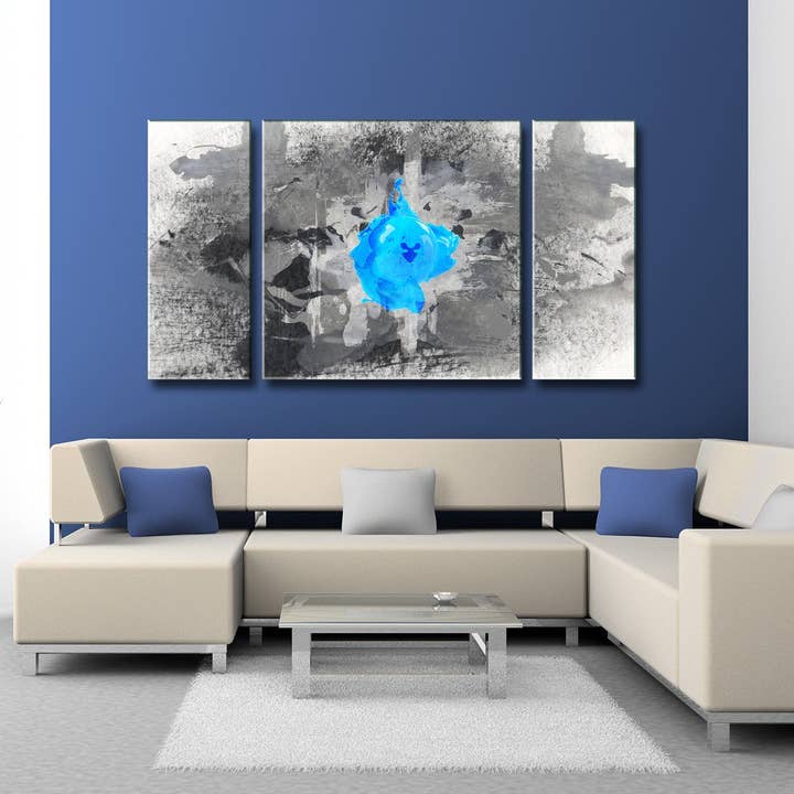 Art sur toile d'Inkd XI' pour la vente par Ready2hangart, Inc.