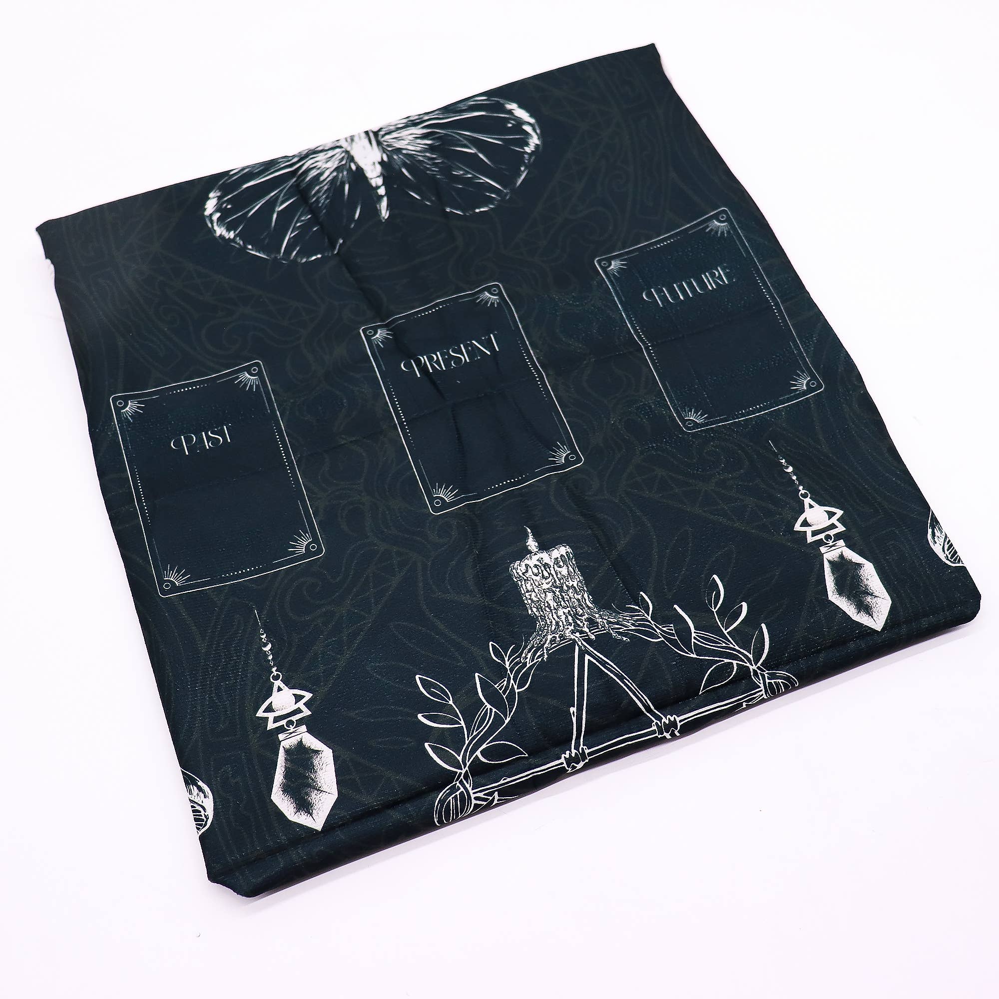 AW Artisan - Vente Cartes de tarot - Nappe pour Lecture de Tarot - Sorcière ancienne (75 x 75 cm)1