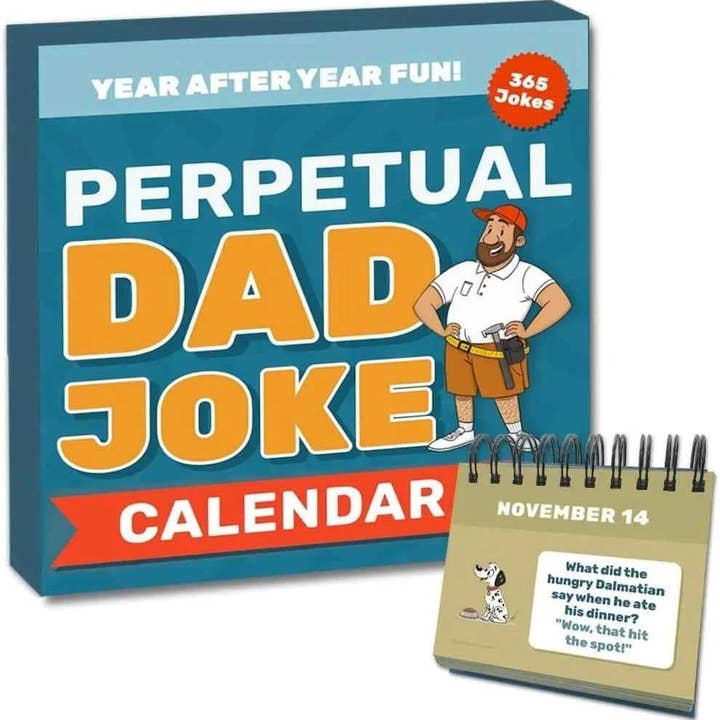 Perpetual Dad Joke Calendar for wholesale by rockdoodles