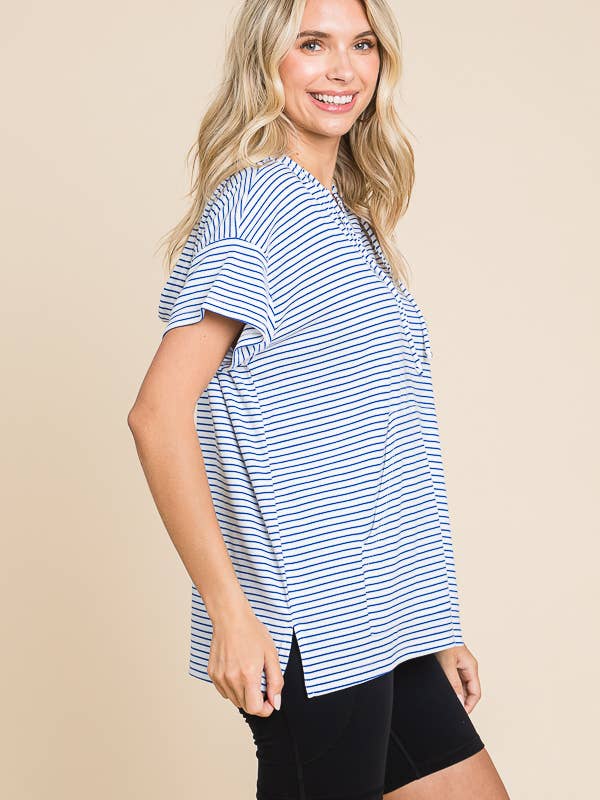 Culture Code - Vente Sweat à capuche – femme - CRH1606XS - HAUT À CAPUCHE À MANCHES COURTES SURDIMENSIONNÉ10