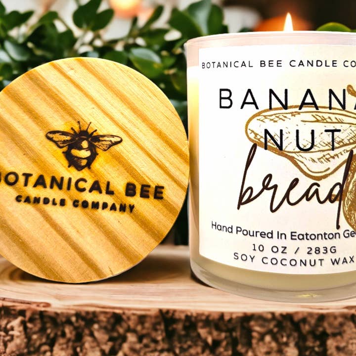 Bananen-Nuss für den Großhandel von Botanical Bee Candle Company LLC