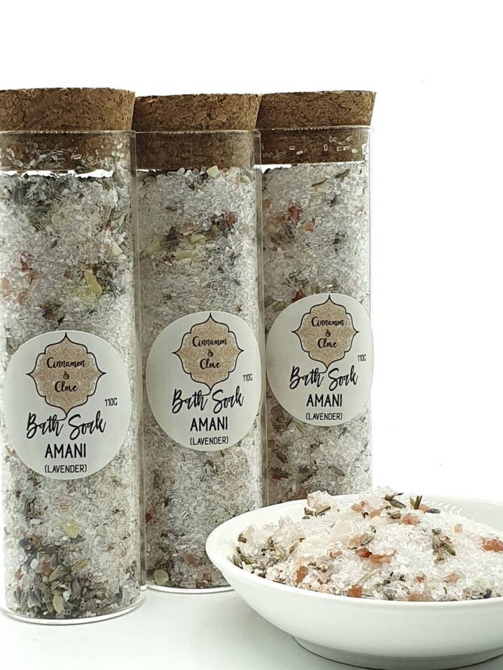 Bath Soak – Amani for wholesale by Cinnamon & Clove